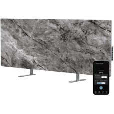 AENO Premium Eco Smart Heater, 700W, Tempered glass, Infrared+convection heating type, LED display, Plug type: Europe (E/F type), Antique Marble, Made in Poland, Limited edition AENO Premium Eco Smart Heater, 700W, Tempered glass, Infrared+convection heating type, LED display, Plug type: Europe (E/F type), Antique Marble, Made in Poland, Limited edition