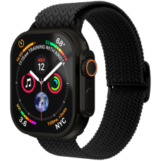 Woven Loop 40, 41, 42mm One Size, All Black