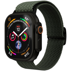 Woven Loop 44, 45, 46, 49mm One Size, Olive Black