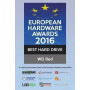 HDD, WESTERN DIGITAL, Red, 1TB, SATA 3.0, 64 MB, IntelliPower rpm, 3,5, WD10EFRX