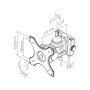TV SET ACC WALL MOUNT 10-27/FPMA-W250BLACK NEOMOUNTS