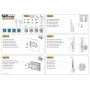 TV SET ACC WALL MOUNT BLACK/22-40 LED-W120 NEOMOUNTS