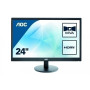 LCD Monitor, AOC, M2470SWH, 23.6, Panel MVA, 1920x1080, 16:9, 5 ms, Speakers, Tilt, Colour Black, M2470SWH
