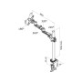 TV SET ACC DESK MOUNT SILVER/10-26 FPMA-D935 NEOMOUNTS