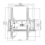 TV SET ACC WALL MOUNT BLACK/22-52 PLASMA-W240 NEOMOUNTS