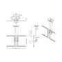 TV SET ACC CEILING MOUNT/37-75 PLASMA-C100 NEOMOUNTS