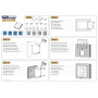 TV SET ACC WALL MOUNT SILVER/10-40 FPMA-W110 NEOMOUNTS