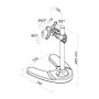 TV SET ACC DESK MOUNT BLACK/10-30 FPMA-D700 NEOMOUNTS