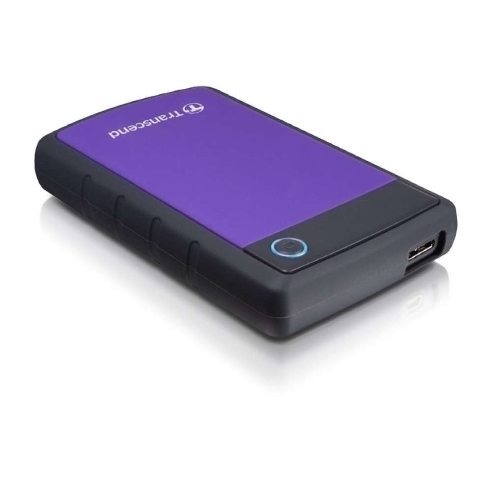External HDD,TRANSCEND,StoreJet,2TB,USB 3.0,Colour Purple,TS2TSJ25H3P