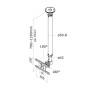 TV SET ACC CEILING MOUNT BLACK/10-26 FPMA-C100 NEOMOUNTS