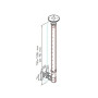 TV SET ACC CEILING MOUNT BLACK/10-26 FPMA-C100 NEOMOUNTS