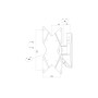 TV SET ACC WALL MOUNT BLACK/10-40 FPMA-W815 NEOMOUNTS