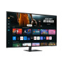 LCD Monitor, SAMSUNG, S43DM702UU, 43, TV Tuner/Smart/4K, Panel VA, 3840x2160, 16:9, 60Hz, 4 ms, Speakers, Colour Black, LS43DM702UUXDU