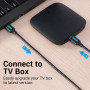 CABLE USB3.0 MALE TO MALE/1.5M BLACK CONBG VENTION