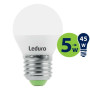 Light Bulb, LEDURO, Power consumption 5 Watts, Luminous flux 400 Lumen, 2700 K, 220-240V, Beam angle 360 degrees, 21183