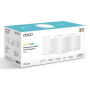 Wireless Router, TP-LINK, Wireless Router, 1500 Mbps, Mesh, Wi-Fi 6, 1x10/100/1000M, 1x2.5GbE, DHCP, DECOX10(3-PACK)