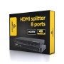 CABLE HDMI SPLITTER 8PORTS/DSP-8PH4-03 GEMBIRD