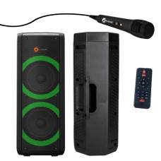 Portable Speaker, N-GEAR, LETS GO PARTY LGP72, Black, Wireless, Bluetooth, LGP72