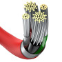 CABLE LIGHTNING TO USB 1M/RED CALYS-A09 BASEUS