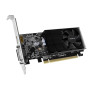 Graphics Card, GIGABYTE, NVIDIA GeForce GT 1030, 2 GB, GDDR4, 64 bit, PCIE 3.0 16x, Memory 2100 MHz, GPU 1177 MHz, Single Slot Fansink, 1xDVI-D, 1xHDMI, GV-N1030D4-2GL