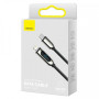 CABLE LIGHTNING TO USB-C 1M/BLACK CATLSK-01 BASEUS
