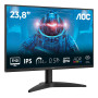 LCD Monitor, AOC, 23.8 , 1920 x 1080 pixels, Full HD, Native aspect ratio 16:9, LED, Flat, 24B36X