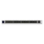 Switch, UBIQUITI, USW-PRO-48-POE, Type L3, Rack, 48x10Base-T / 100Base-TX / 1000Base-T, 4xSFP, PoE+ ports 48, 600 Watts, USW-PRO-48-POE