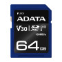 MEMORY SDXC 64GB V30/ASDX64GUI3V30S-R ADATA