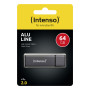 MEMORY DRIVE FLASH USB2 64GB/ANTHRACITE 3521491 INTENSO