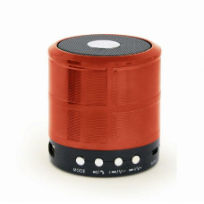 Portable Speaker,GEMBIRD,Red,Portable/Wireless,1xMicro-USB,1xStereo jack 3.5mm,1xMicroSD Card Slot,Bluetooth,SPK-BT-08-R