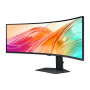 LCD Monitor, SAMSUNG, 49 , 5120 x 1440 pixels, Dual QHD, Native aspect ratio 32:9, LCD, Curved, LS49F950UAUXXE