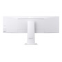 LCD Monitor, LG, 49 , 5120 x 1440 pixels, Dual QHD, Native aspect ratio 32:9, LED, Curved, 49U950A-W