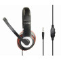 HEADSET STEREO BLACK/MHS-03-BKRD GEMBIRD