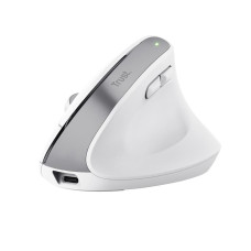 MOUSE USB OPTICAL WRL BAYO+/ERGONOMIC WHT 25399 TRUST