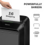 SHREDDER POWERSHRED LX210/BLACK 5502501 FELLOWES