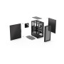 Case, ENDORFY, Ventum 200 Solid, MidiTower, Not included, ATX, MicroATX, MiniITX, Colour Black, EY2A001