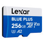 MEMORY MICRO SDXC 256GB UHS-I/W/A LMSBLPL256G-BNANG LEXAR