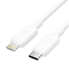 CABLE USB-C TO LIGHTNING/1M WHITE LAKWF VENTION