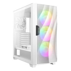 Case, ANTEC, DF700 FLUX WHITE, MidiTower, Case product features Transparent panel, Not included, ATX, MicroATX, MiniITX, Colour White, 0-761345-80074-7