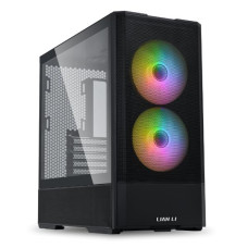 Case, LIAN LI, LANCOOL 207, MidiTower, Case product features Transparent panel, Not included, ATX, MicroATX, MiniITX, Colour Black, G99.LAN207RX.00