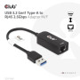 I/O ADAPTER USB3.2 TO RJ45/M/F CAC-1420 CLUB3D I/O ADAPTER USB3.2 TO RJ45/M/F CAC-1420 CLUB3D