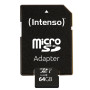 MEMORY MICRO SDXC 64GB UHS-I/W/ADAPTER 3423490 INTENSO