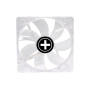 CASE FAN 120MM TRANSP 3PIN+4P/RED 12V XF046 XILENCE