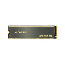 SSD, ADATA, LEGEND 800, 500GB, M.2, PCIE, NVMe, 3D NAND, Write speed 2200 MBytes/sec, Read speed 3500 MBytes/sec, TBW 300 TB, MTBF 1500000 hours, ALEG-800-500GCS