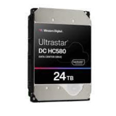 HDD, WESTERN DIGITAL ULTRASTAR, Ultrastar DC HC580, 24TB, SATA, 512 MB, 7200 rpm, 3,5, 0F62796