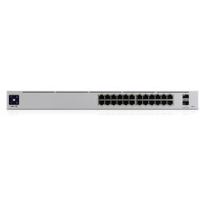 Switch, UBIQUITI, USW-Pro-24-PoE, Type L3, Desktop/pedestal, Rack, 24x10Base-T / 100Base-TX / 1000Base-T, 2xSFP+, PoE ports 24, PoE+ ports 16, 400 Watts, USW-PRO-24-POE