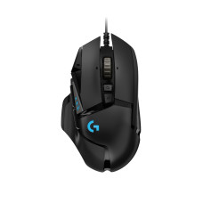 MOUSE USB OPTICAL G502 HERO/BLACK 910-005471 LOGITECH