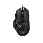 MOUSE USB OPTICAL G502 HERO/BLACK 910-005471 LOGITECH