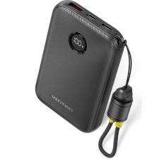 POWER BANK USB 10000MAH 22.5W/BLACK FKAB0-C VENTION POWER BANK USB 10000MAH 22.5W/BLACK FKAB0-C VENTION