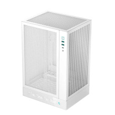 Case, DEEPCOOL, CH170 DIGITAL WH, MiniTower, Not included, MiniITX, Colour White, CH170DIGITALWH